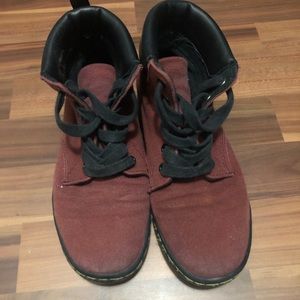 Dr. Martens Maelly Red Canvas